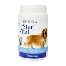 Πολυβιταμίνες Vetstar Vital 70TABS