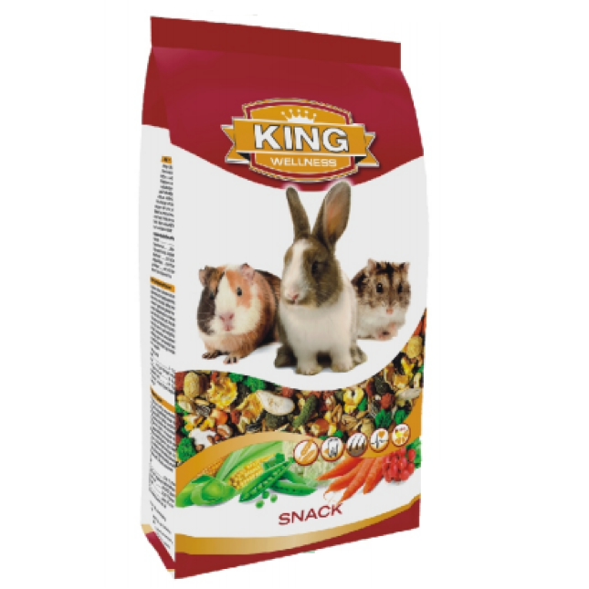 king menu snack wellness 800gr