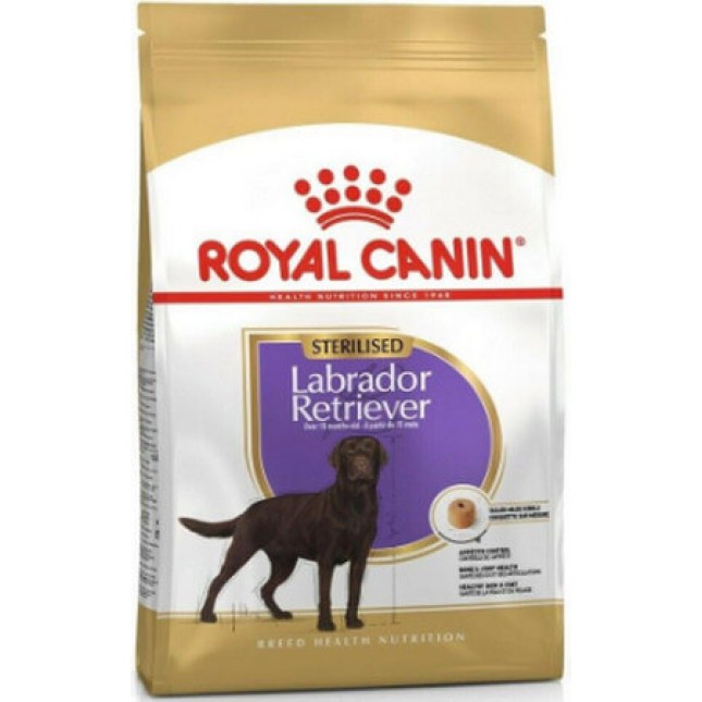 Royal Canin πλήρης τροφή Health Nutrition για ενήλικες σκύλους φυλής labrador sterilized adult 12kg