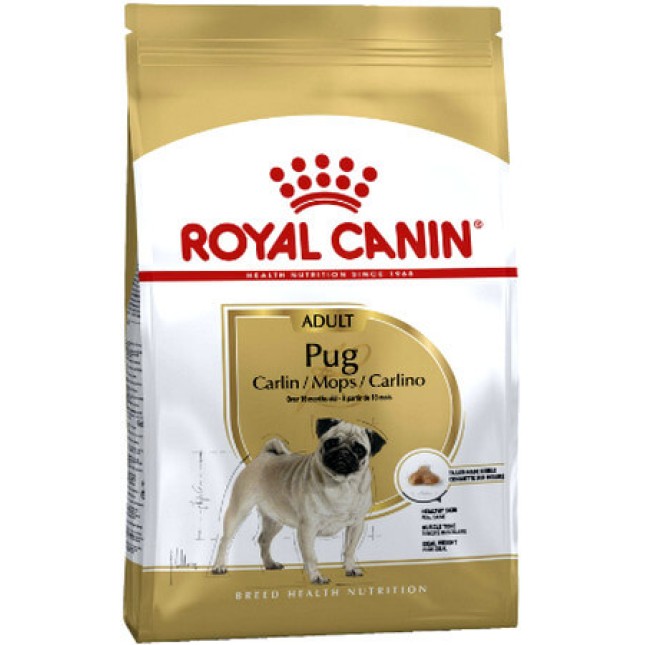 Royal Canin πλήρης τροφή Health Nutrition για ενήλικες σκύλους φυλής Pug