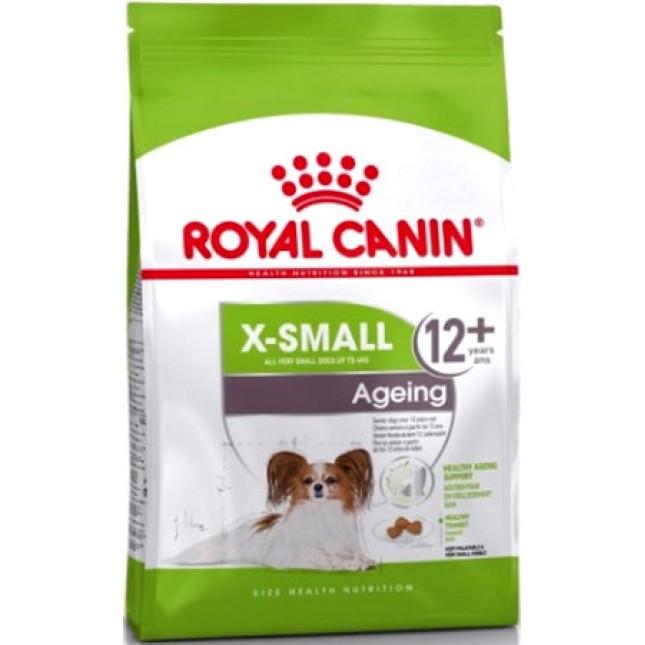 Royal Canin Size Health Nutrition xsmall ageing 12+ 1,5kg πλήρης τροφή για πολύ μικρόσωμους σκύλους