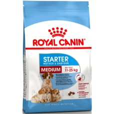 Royal Canin πλήρης τροφή Size Health Nutrition medium starter 4kg