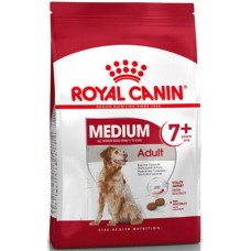 Royal Canin πλήρης τροφή Size Health Nutrition medium adult 7+ 4kg