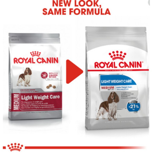 Royal Canin πλήρης τροφή Canine Care Nutrition medium light weight για ενήλικες και ώριμους σκύλους