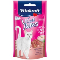 Vitakraft cat yums λιχουδιά γεμιστή συκώτι 40 gr