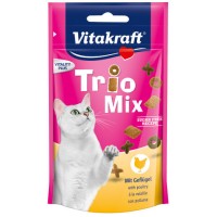 Vitakraft trio mix λιχουδιά mix κροκέτες κοτόπουλο 60gr