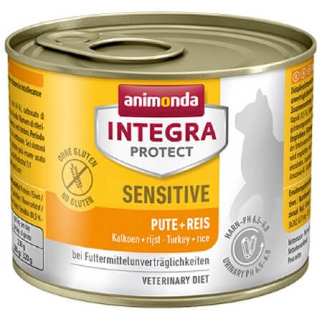 Animonda Integra Sensitive για γάτες με τροφική δυσανεξία 200gr