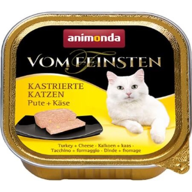 Animonda Castrated κεσεδάκι με Γαλοπούλα & Τυρί 100gr