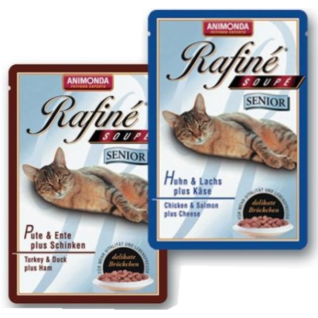 Animonda Rafine Soup γάτας Senior 100gr