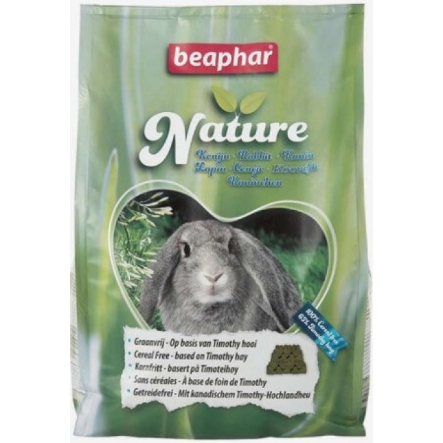 Beaphar nature rabbit για κουνέλια 1250gr