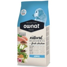 Ownat τροφή για κουτάβια dog junior 12Kg