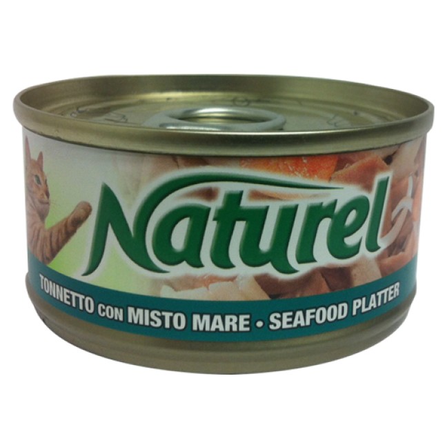 Naturel κονσέρβα τόνος με ψάρια ωκεανού 70gr