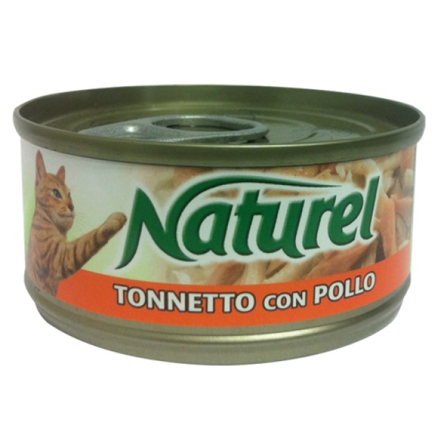 Naturel κονσέρβα τόνος με κοτόπουλο 70gr