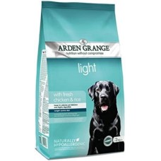 Arden Grange dog ξηρή τροφή adult light κοτόπουλο 2kg