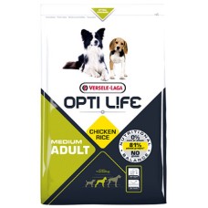 Versele-Laga Opti Life Adult Medium τροφή για μεσαίες φυλές 2,5kg