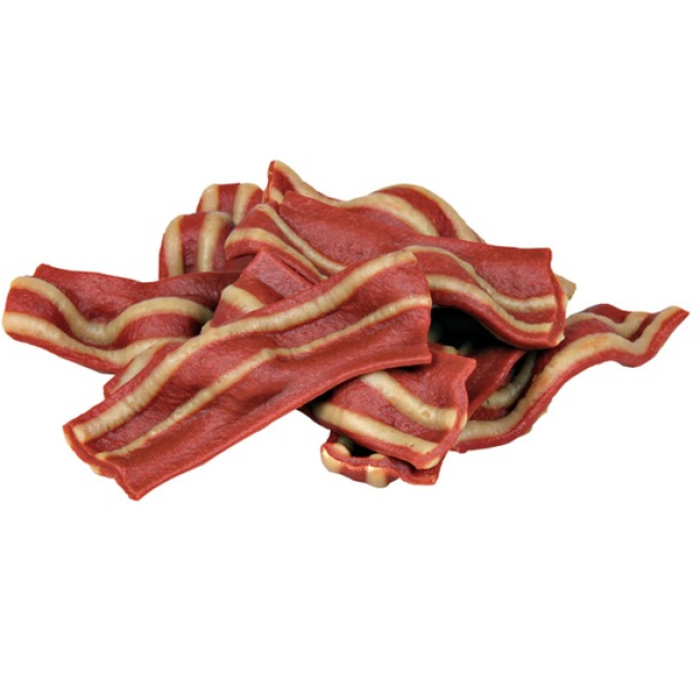 Trixie λιχουδιά bacon strips 85gr