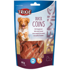 Trixie λιχουδιά premio duck coins 80gr