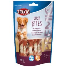 Trixie λιχουδιά premio duck bites 80gr