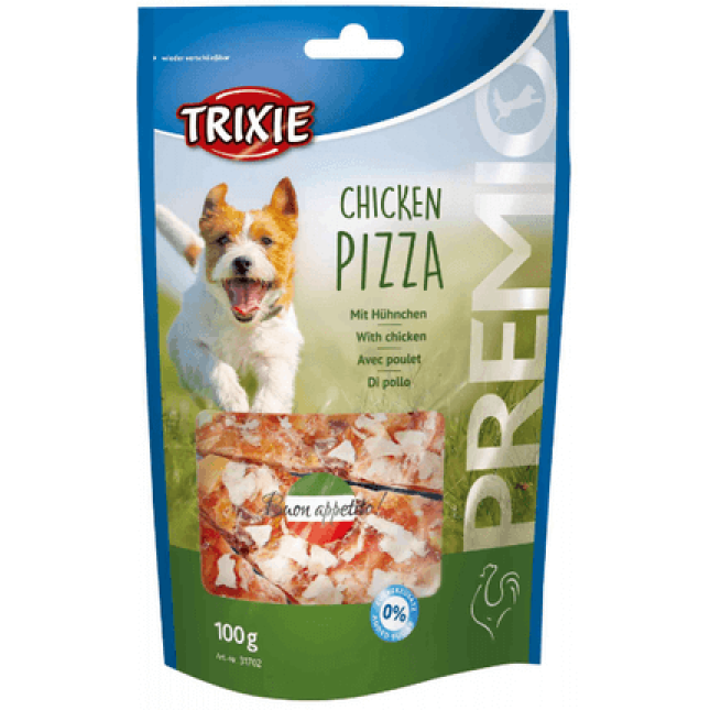 Trixie λιχουδιά premio chicken pizza 100gr