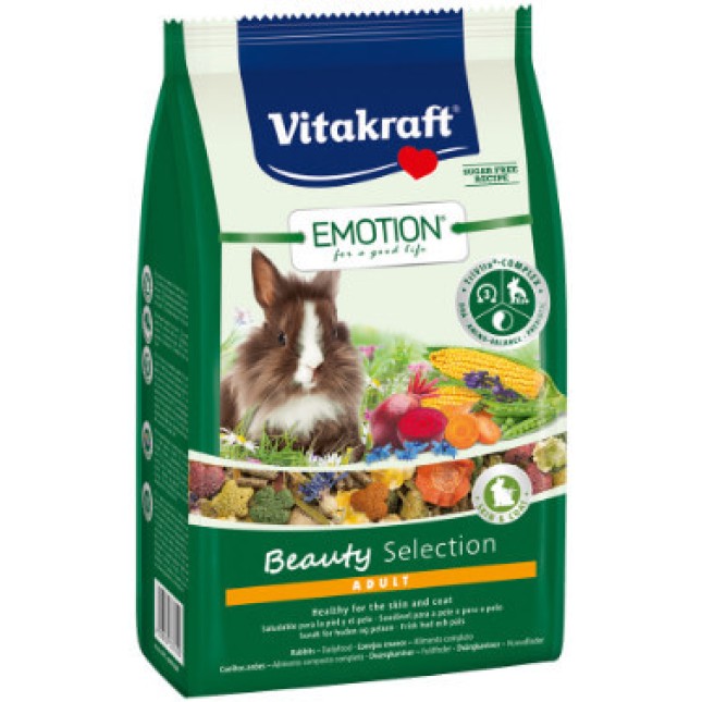 Vitakraft emotion βασική τροφή για κουνέλια 600gr