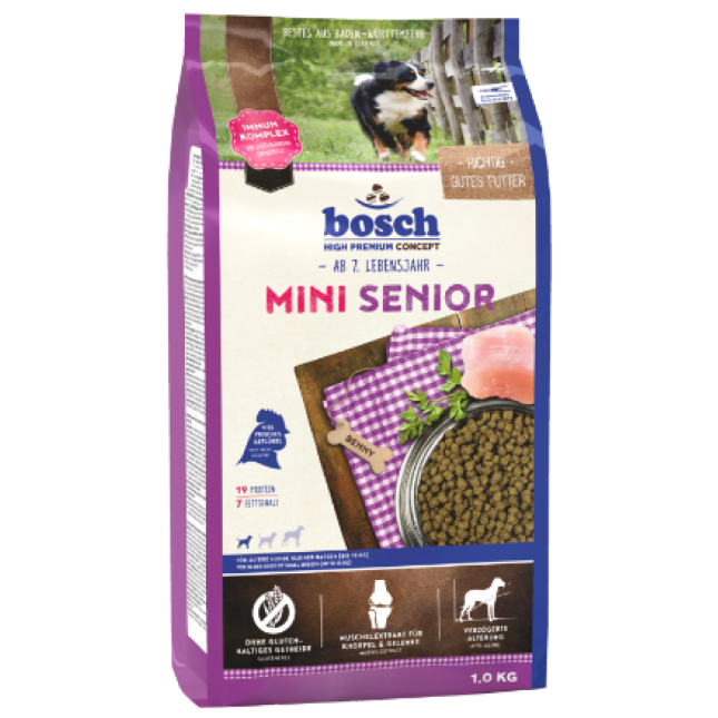 Bosch Mini Senior πουλερικά 1Kg