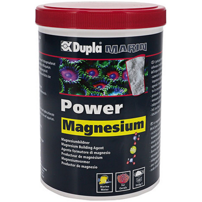 Dupla Power Magnesium συμπληρώνει την κατανάλωση μαγνησίου στο ενυδρείο των υφάλων