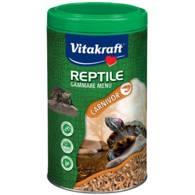 Vitakraft turtle-menu με γαρίδες για χελώνες 1lt