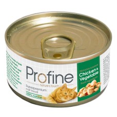 Profine κονσέρβα κοτόπουλο & λαχανικά 70gr