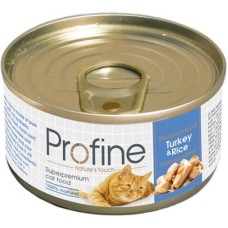 Profine κονσέρβα γαλοπούλα & ρύζι 70gr