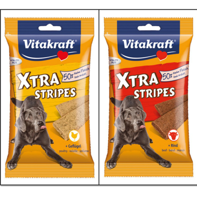 VITAKRAFT XTRA STRIPES ΣΕ ΔΙΑΦΟΡΕΣ ΓΕΥΣΕΙΣ 200GR