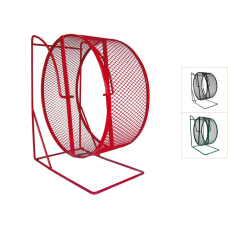 trixie τροχός για χάμστερ μεταλλικός 17cm.