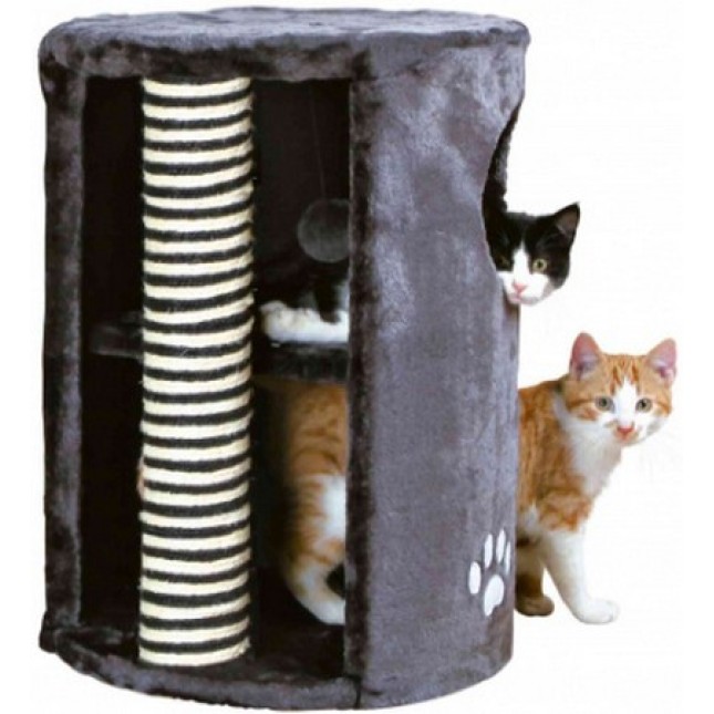 Trixie νυχοδρόμιο dino cat tower 58cm ανθρακί