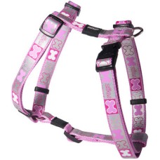 Rogz σαμαράκι puppy Reflecto pink small 28?47cm