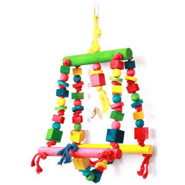 Happypet Parrot toy double swing,παιχνίδι για παπαγάλους