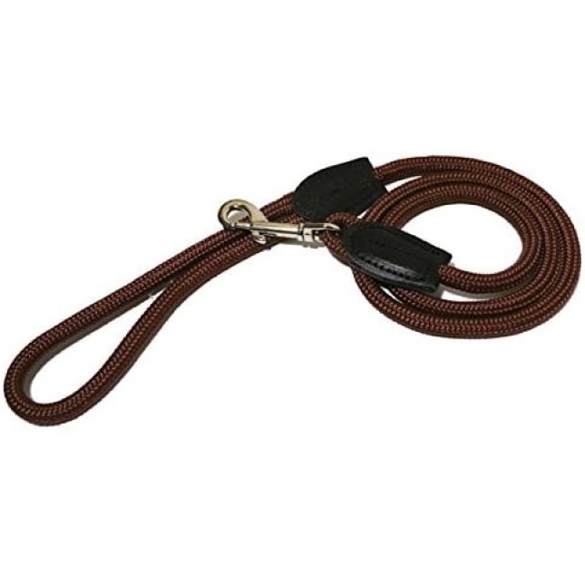 Rosewood Rope Twist Οδηγός 120cm καφέ