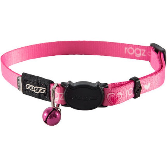 Rogz περιλαίμιο γάτας Kiddy pink small 11mm