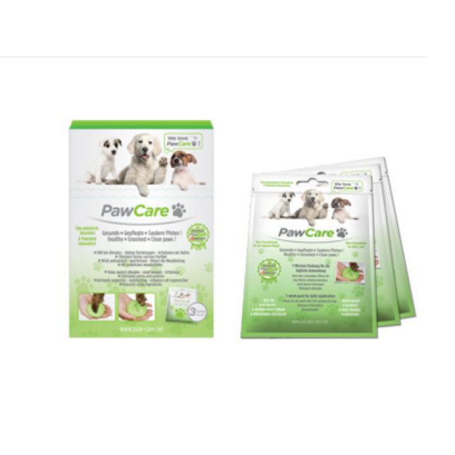 PAW CARE ZIP BAG 3x100ml