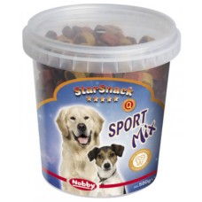 Nobby StarSnack λιχουδιές Sport Mix με αρνί, κυνήγι, πουλερικά και μοσχάρι.