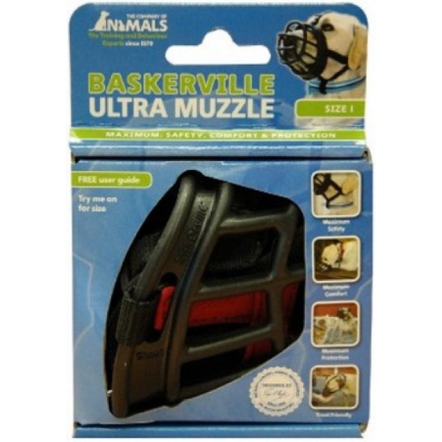 Baskervillle ultra muzzle size 3