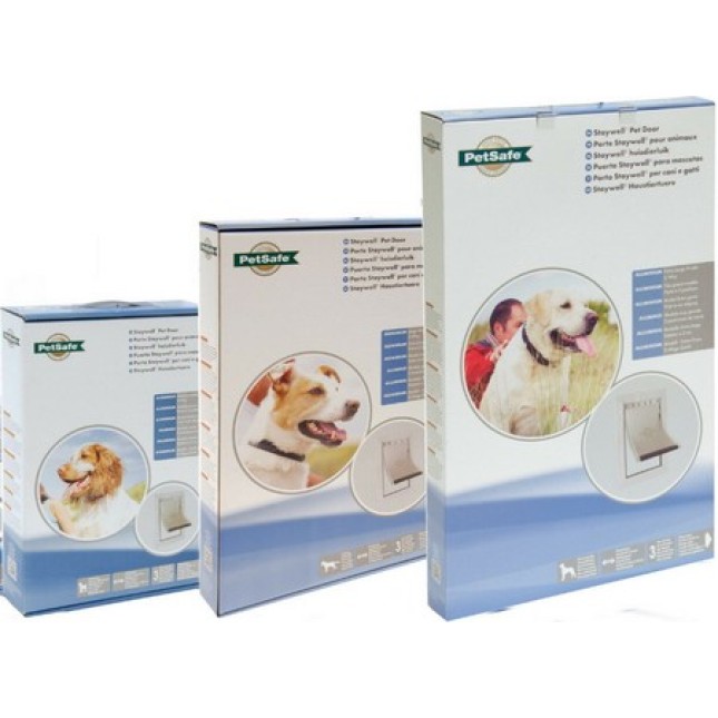 Petsafe πόρτα staywell alluminio b.co m/l/xl