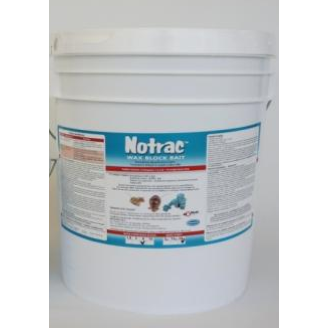 Notrac Wax block 15gr τρωκτικοκτόνο 8kg