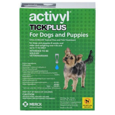 ACTIVYL TICK PLUS ΤΟΥ DOG 4 ΠΙΠΕΤΕΣ