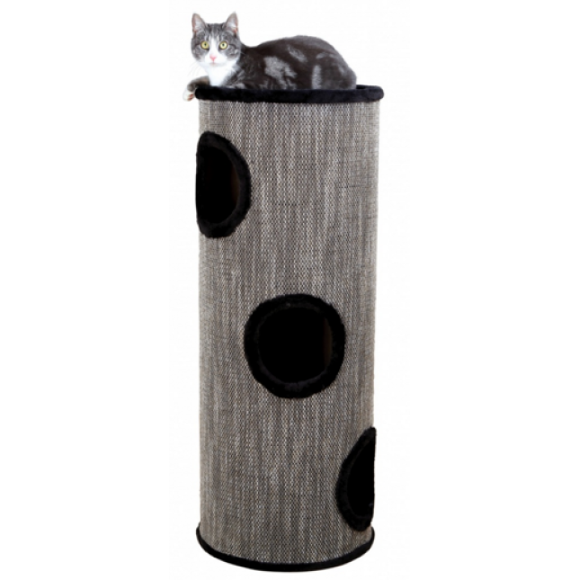 Trixie νυχοδρόμιο amodo cat tower 100cm μαύρο