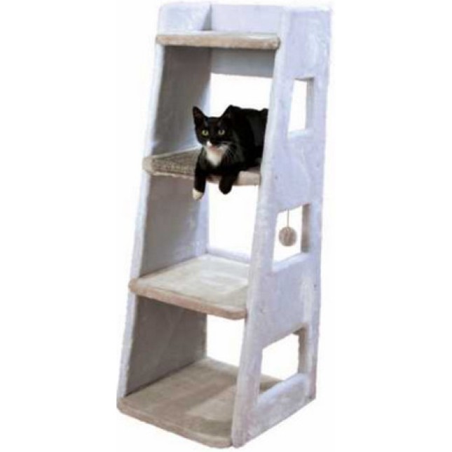 Trixie νυχοδρόμιο luis cat tower 116cm άσπρο