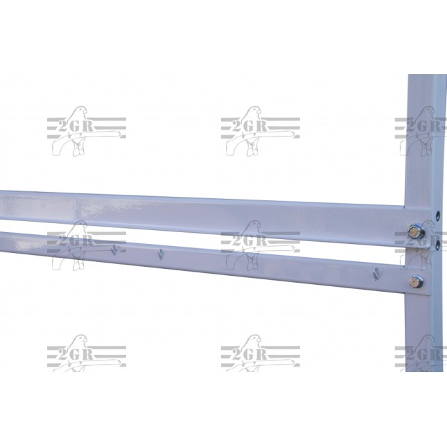 STRUTTURA SIST PADELLA GABBIA ESPOSIZIONE 4X5