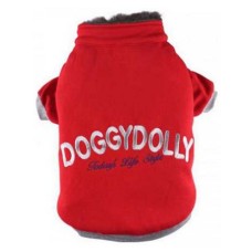 Doggy Dolly φούτερ winder κόκκινο W093 large