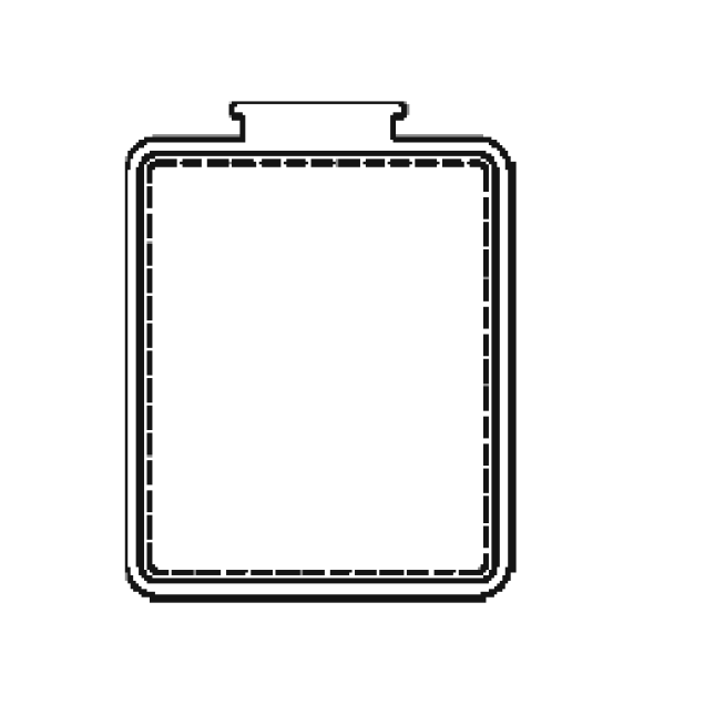 ferplast παράθυρο geo flat lar/geo maxi