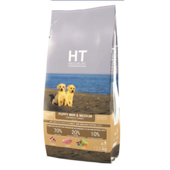 Healthy & Tasty puppy mini & medium 12,5kg