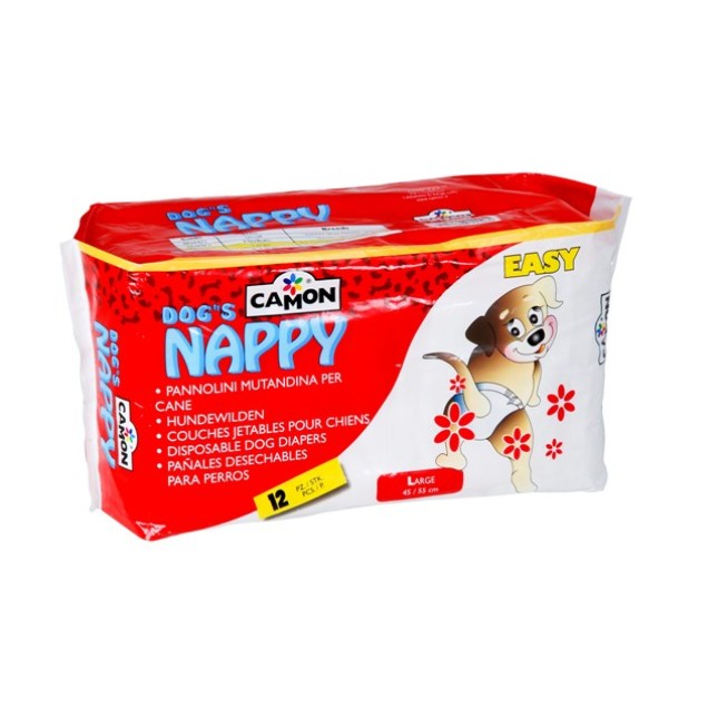 camon πάνα nappy dogs xlarge 55x65cm