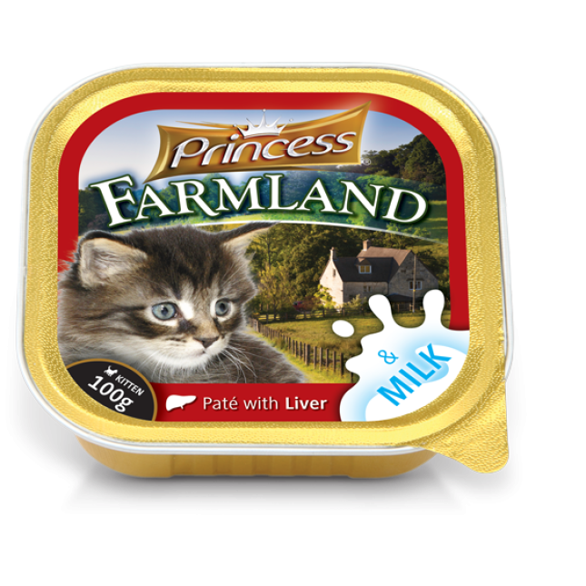 Princess Farmland Pate σε διάφορες γεύσεις 100gr